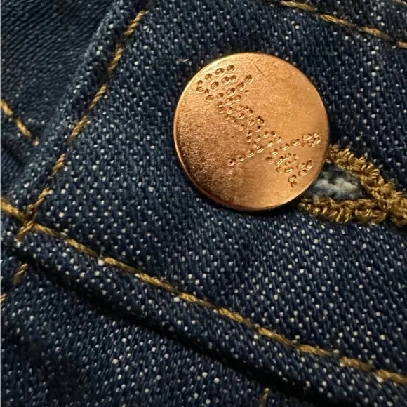 STAUD + WRANGLER THE STRAIGHT CUT JEAN DARK RINSE - Picture 6 of 8